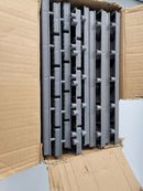 Cloveholm Patio Deck Tiles, Four Slat Plastic Outdoor Flooring, 9 Pcs One, Grey