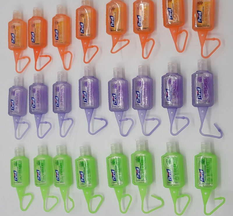 Purell Advanced Hand Sanitizer Gel 1 OZ Travel Size (24 Pack) Be Vibrant