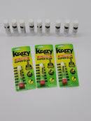 Washable All Purpose School Glue Sticks - 9 each + 3 crazy Glue Packs