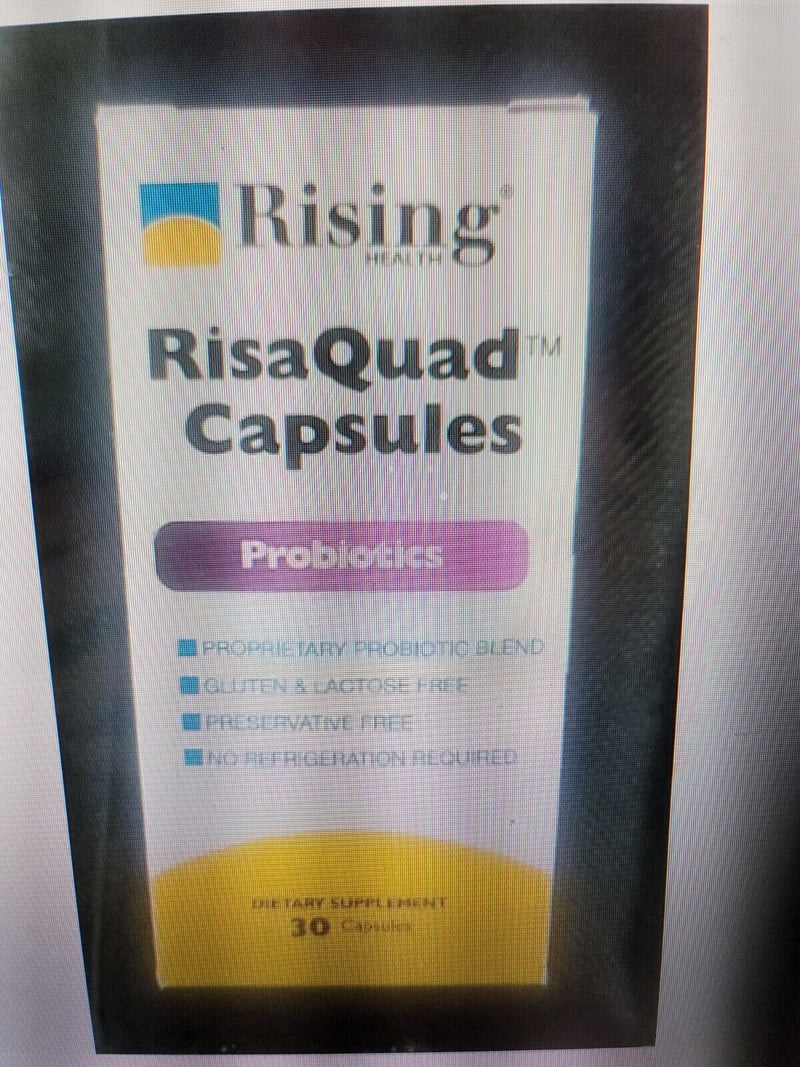 10 Rising Pharma - Risaquad 230mg - Probiotic Dietary Supplement Capsules