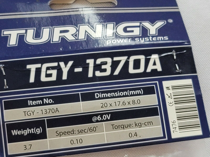 tgy-137oa turnigy power systems