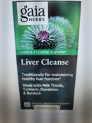 Three Gaia Herbs Liver Cleanse Support 60 x 3 Vegan Liquid Phyto-caps (180)
