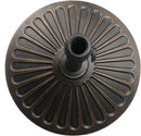 Sunnyglade 18" 30.2-lbs Heavy Duty Round Antiqued Umbrella Base for Patio Out...