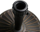 Sunnyglade 18" 30.2-lbs Heavy Duty Round Antiqued Umbrella Base for Patio Out...