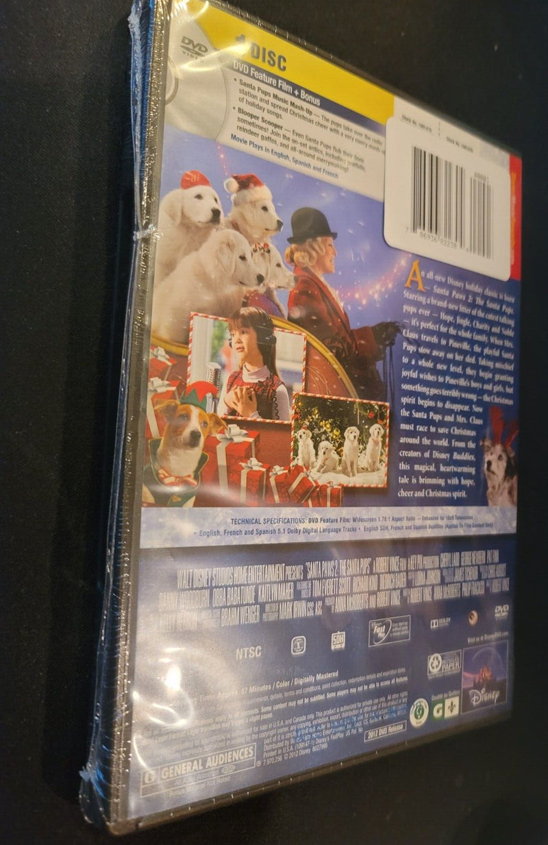 10 DVDs Santa Paws 2 The Santa Pups