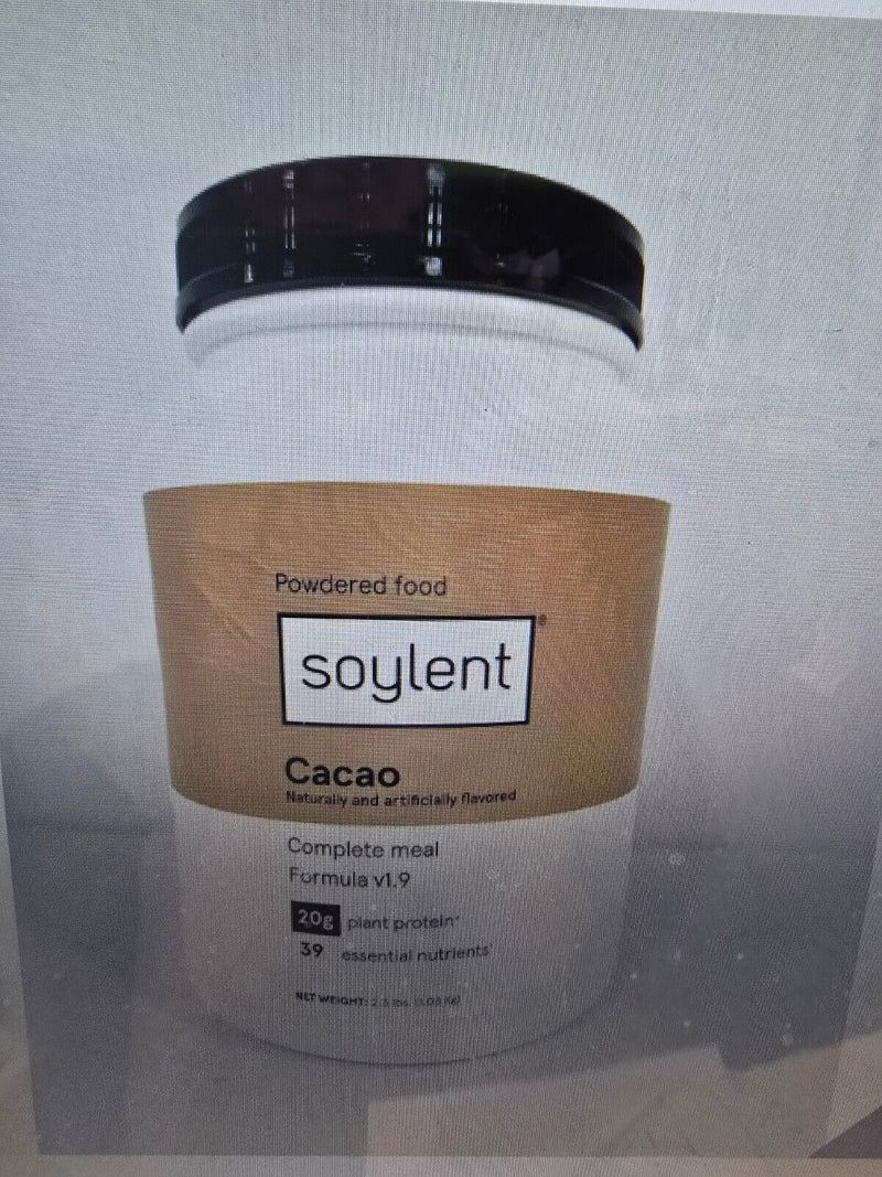 Soylent Meal Replacement Powder - 2.3 lbs  Cacao FREE SHIPPING