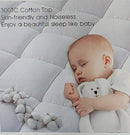 2EASELAND Queen Size Mattress Pad Pillow Top Mattress Cover Quilted Fitted Matt