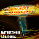 Prulde Professional Heat Gun w/ Attachments