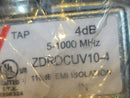 Ten Regal  Splitter zdrdcuv10-4 5-1000 MHz  4db