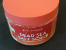 O Naturals Exfoliating Dead Sea Salt Lot of 5 Face Body  Foot Scrub. Hydrating E