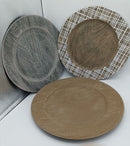 Harvest Gilt Charger Plates Set of 12 new opened box