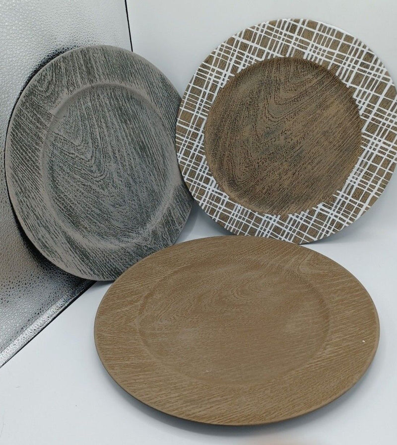 Harvest Gilt Charger Plates Set of 12 new opened box