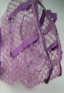 4 Old East Main Tote Bag  Heavy Plastic w Handle Zipper 18" x 4"