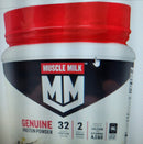 Two Genuine Protein Powder Muscle Milk Chocolate,(1.93 Pound, 12 Servings x 2)