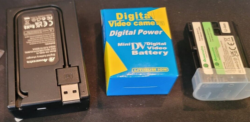 Digital Video Camera Mini DV Battery Pack Lithium ION  LOT OF 2 NEW