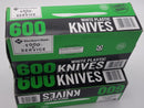 1800 knives Member's Mark White Plastic Knives, Heavyweight (600 ct. x 3)