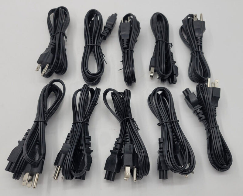 Ten UL 4ft AC 3-Prong Power Cord Cable US Plug Lead for Dell OptiPlex Model 2350