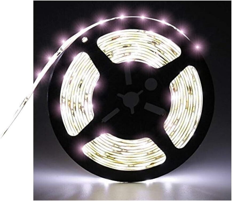 5 Rolls 5M / Roll Leds Led Strip Light 3528 DC12V 60Leds-ip65 Flexible