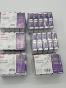 6 Lots Staples Smooth Paper Clips Silver (100/Box 10 Boxes/Pack x 6) 6000 clips