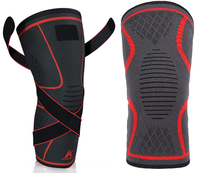 2 Athletic plus knee pads Supports Training Athledict