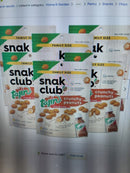 Snak Club Tajin Chili & Lime Crunchy Peanuts, (10.5 Ounce x 6) x 4 = 24 Bags