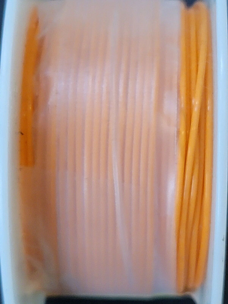 24 awg Type "E" Teflon Orange MIL-W-16878/4 200°C@600V 100 ft. spool