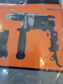 Hammer Drill, TACKLIFE 850W 3000 RPM Impact Drill with 15 Drill Bit Set,Storage