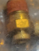 32 x 1 Coronet Brass  Male Connectors -8Male Connectors