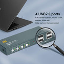 GREATHTEK KVM Switch 4 Port