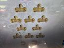 Sungator 12 Pcs 1/2" x 1/2" x 1/2" Push Fit Reducing Tee