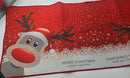 Large Reindeer Christmas Desk Mouse mat 47' x 19" Merry Christmas Reindeer New
