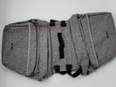 LSV Grey Bike Saddle Bags Bicycle 16" X 12" Each Bag -Very High Quality New