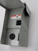 125 Amp 120/240 Volt Heavy Breaker Control Panel New but outside Metal Damaged