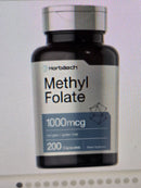 4 Horbaach Methyl Folate 1000 Mcg 200 Capsules x 4= 800  Exp 3/26