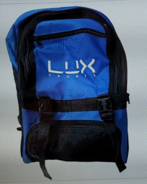 LUX Soccer Backpack with Ball Holder Compartment for Sports Youth Kids Boys Men