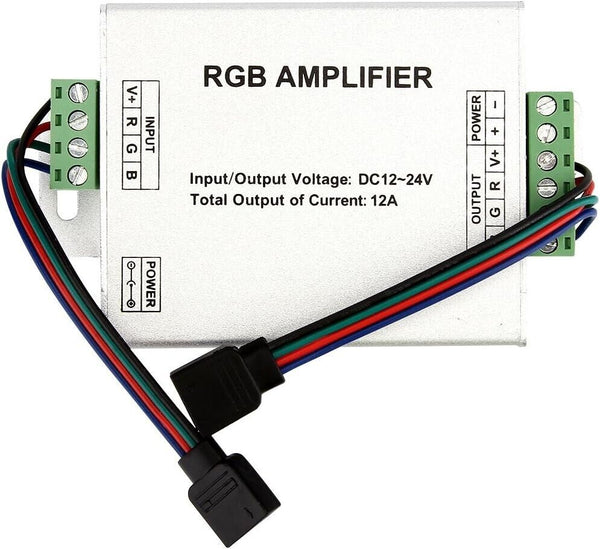 4 units TaoTronics Data Repeater Signal Amplifier for RGB LED Strip Light