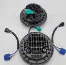 Pair 7" Inch Round LED Headlights Hi/Lo Beam For Hummer LJ  CJ