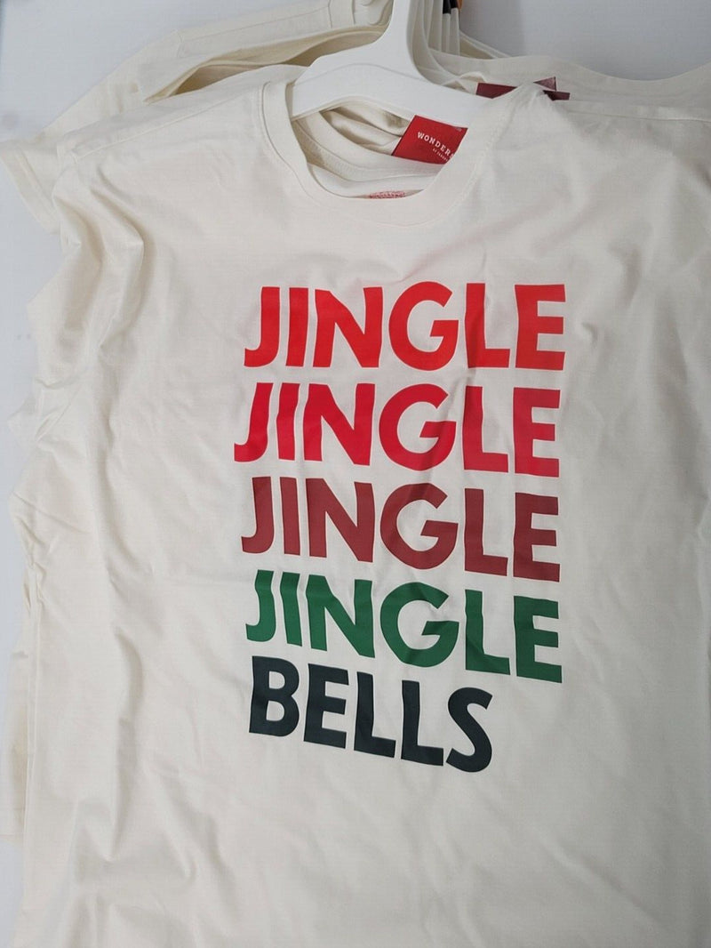 10 Wondershop Target JINGLE BELLS Christmas Holiday T Shirts 2 XXL + 3S+ 3M + 2L