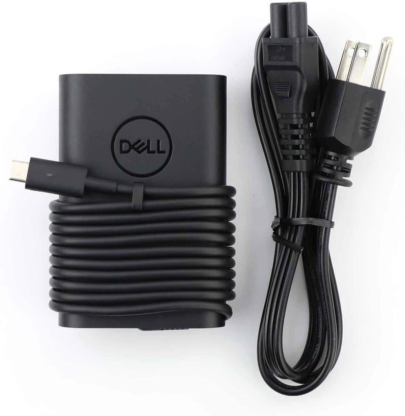 Dell Laptop Charger 65W USB-C AC Power Adapter Include Power Cord NEW