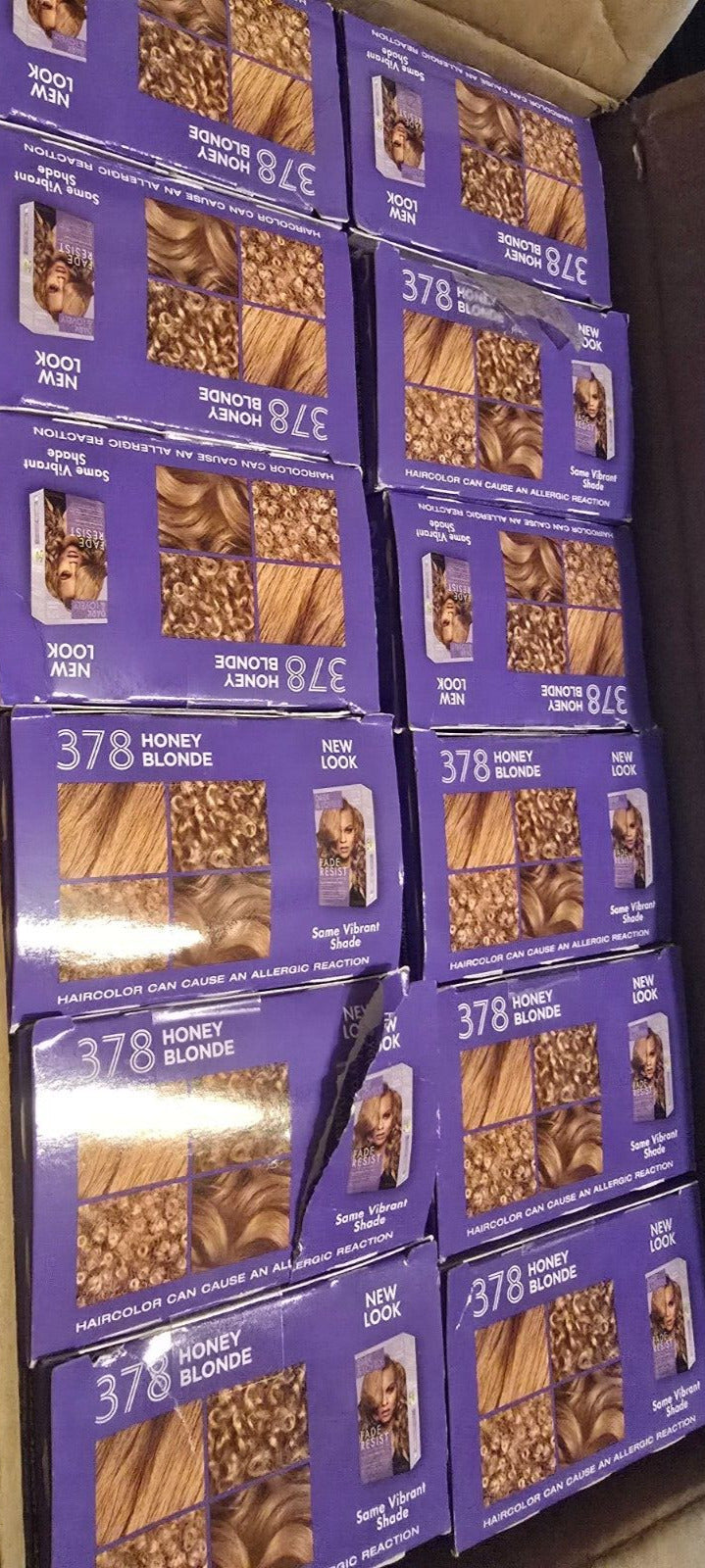 12 Boxes Carson Dark and Lovely Fade Resist Rich Conditioning Hair Color