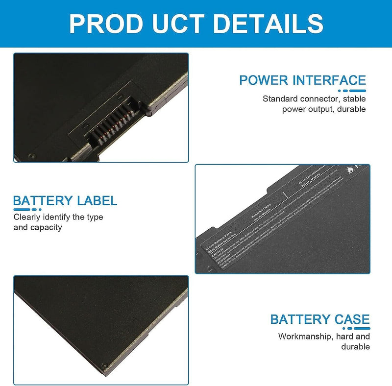 Rechargeable Li-ion Battery Pack Model CM03 11.1V 4000mAh