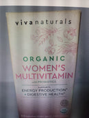 10 Organic Women Multivitamin Iron Energy Digestive Balance Immunity Probiotics