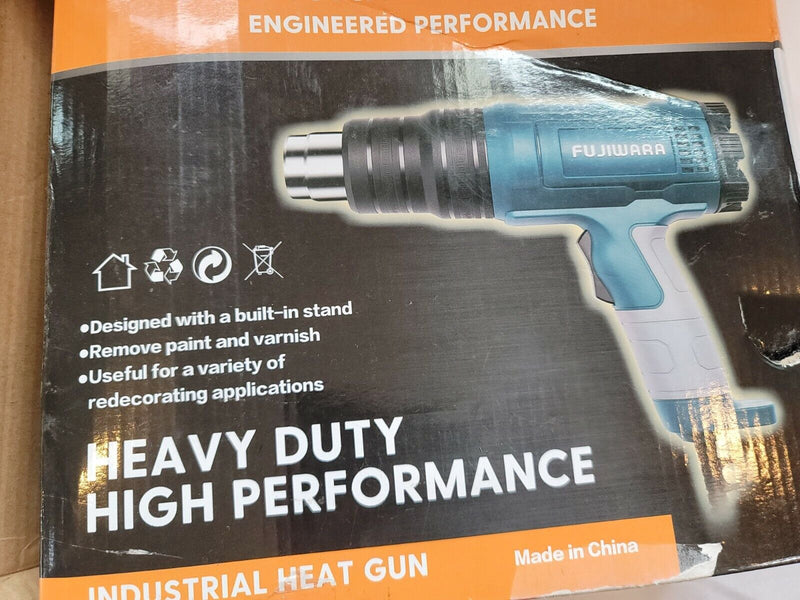 Heat Gun Kit 2000W with Dual-Temperature 5 Nozzles,Hot Air Gun 122ᵒF-1022ᵒF...