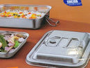 2 in 1 Portable Buckle Lunch Box