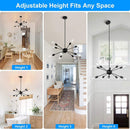 Sputnik Chandeliers 10-Light Modern Pendant Light + Floor Lamp