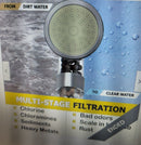 Three PureAction Vitamin C Shower Head Filter with Hose & Replacement Filters
