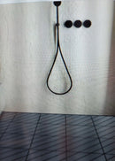 domi  Patio Deck Tiles,  Outdoor Flooring, 9 Pcs One, dark Grey