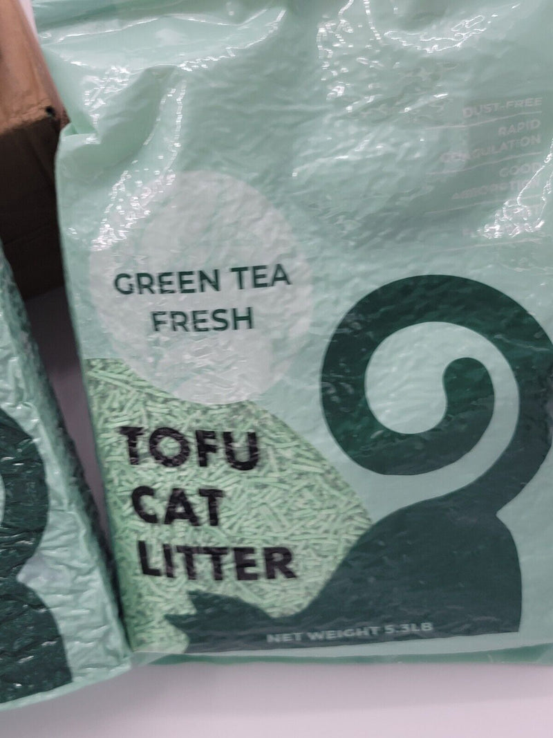 6Tofu Cat Litter Natural Eco-Friendly Pretty Kitty Litter Flushable Clumpin 33lb