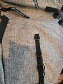 LSV Grey Bike Saddle Bags Bicycle 16" X 12" Each Bag -Very High Quality New