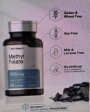 4 Horbaach Methyl Folate 1000 Mcg 200 Capsules x 4= 800  Exp 3/26